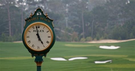 why do golf courses use rolex clocks